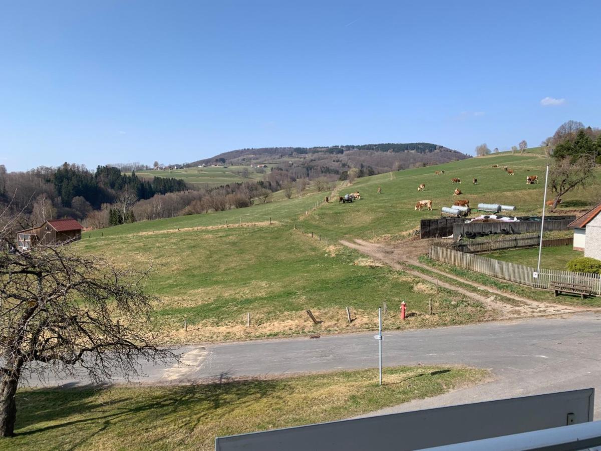 Landhaus Schneeberg Apartamento Gersfeld Exterior foto