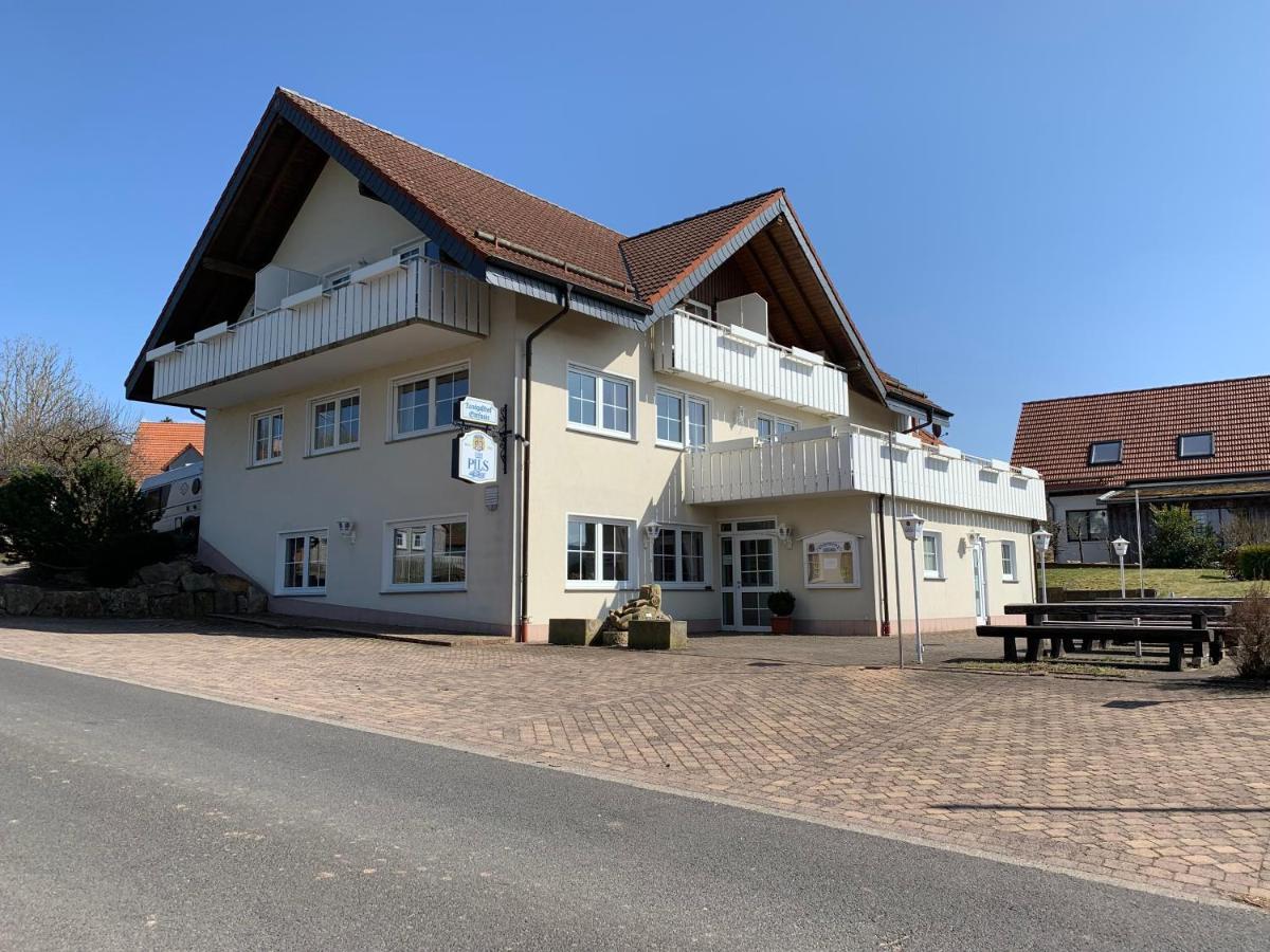Landhaus Schneeberg Apartamento Gersfeld Exterior foto